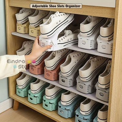 Adjustable Shoe Slots Organizer
